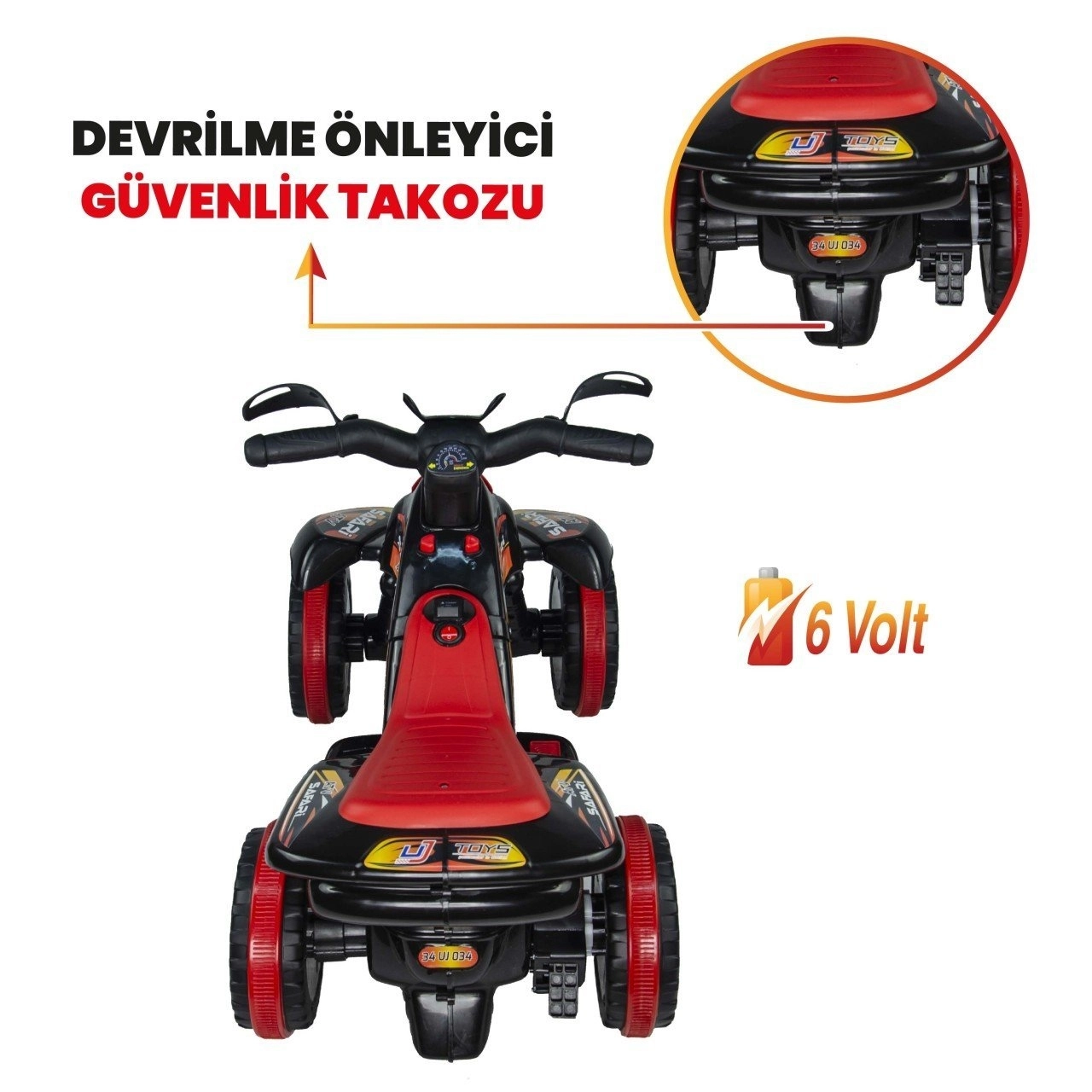 VaVbaby%20Crazy%20Cross%20Akülü%20Motor%20ATV%206v%20Siyah